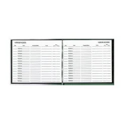 Accounting & Record Journals*Rediform Visitor Book, 9.88" x 8.5", Black, 64 Sheets/Book (RED57802)