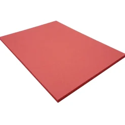 Construction Paper*Riverside 3D 9" x 12" Construction Paper, Holiday Red, 50 Sheets (P103442)