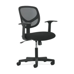 Office Chairs*Sadie Mid-Back Task Chair, Fixed Arms (BSXVST102)