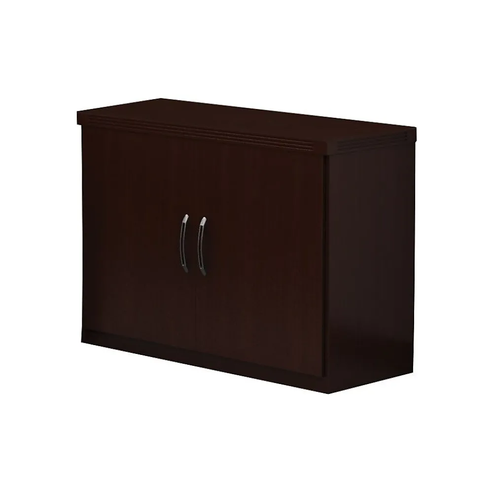 Storage Cabinets*Safco Aberdeen Storage Cabinet, Mocha, 1-Shelf, 29 1/2"H