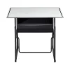 Standing Desks*Safco AlphaBetter 26" - 42" Plastic/Steel Adjustable Desk, White/Black (1209DE)
