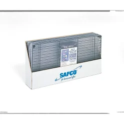 Shelving*Safco Commercial Extra 2-Shelf Metal Shelf, 48", Black (5242BL)