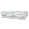 File Cabinets*Safco 2-Drawer Flat File Cabinet Base, Specialty, White (4997WHR)