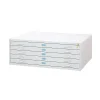 File Cabinets*Safco ® Graphic Arts 5-Drawer Steel Flat File For 30" x 42" Documents, White