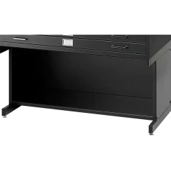 File Cabinets*Safco High Base Flat File Cabinet (4975BL)