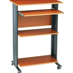 Office Desks*Safco Muv 30" Workstation Desk, Cherry (1923CY)