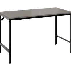 Office Desks*Safco Simple 46" Workstation Desk, Sterling Ash (5272BLGR)