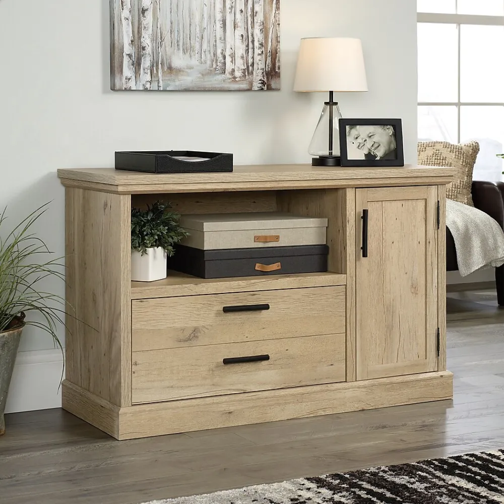 File Cabinets*Sauder Aspen Post File Credenza, Letter/Legal Size, Prime Oak (427020)