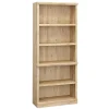 Bookcases*Sauder Aspen Post 71"H 5-Shelf Bookcase, Prime Oak (433963)
