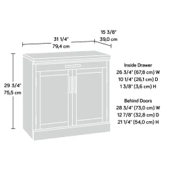 Storage Cabinets*Sauder Aspen Post 30