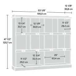 Bookcases*Sauder Barrister Lane Bookcase, Salt Oak (414726)