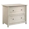 File Cabinets*Sauder Edge Water 2-Drawer Lateral File Cabinet, Letter/Legal Size, Chalked Chestnut (418796)