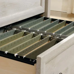 File Cabinets*Sauder Edge Water 2-Drawer Lateral File Cabinet, Letter/Legal Size, Chalked Chestnut (418796)