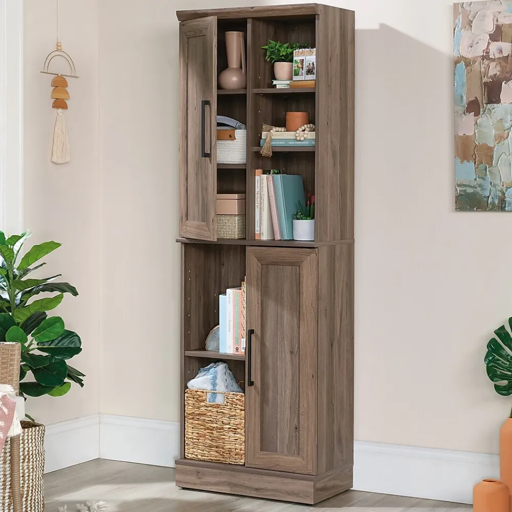 Storage Cabinets*Sauder HomePlus 71"H Storage Cabinet with 6 Shelves, Salt Oak (435132)