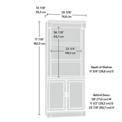 Bookcases*Sauder Palladia 72