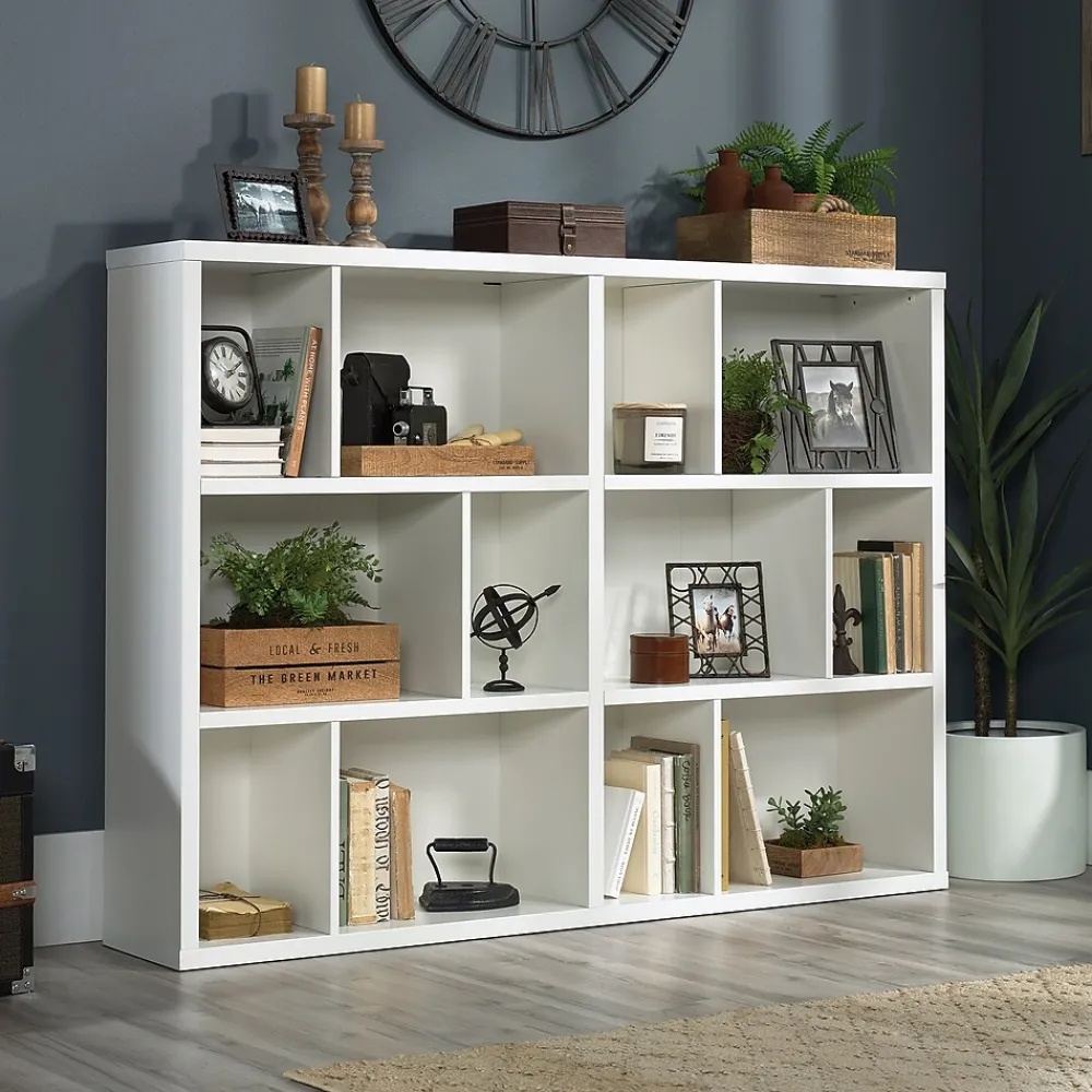 Bookcases*Sauder Select 44"H Bookcase, Soft White (427266)