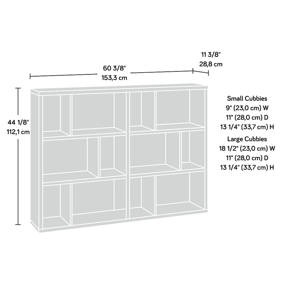 Bookcases*Sauder Select 44"H Bookcase, Soft White (427266)