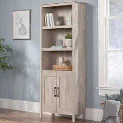 Bookcases*Sauder Select 72"H 5-Shelf Bookcase, Chalk Oak (434879)