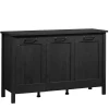 Storage Cabinets*Sauder Select 30"H Storage Cabinet with 4 Shelves, Raven Oak (433978)