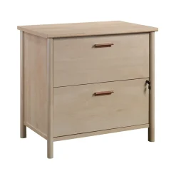 File Cabinets*Sauder Whitaker Point Commercial 2-Drawer Lateral File Cabinet, Letter/Legal Size, Lockable, 31"W x 21"D, Natural Maple (429374)