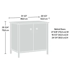 Storage Cabinets*Sauder Whitaker Point 30