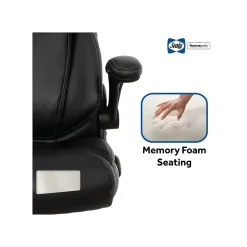 Office Chairs*Sealy Posturepedic Hudson Ergonomic Swivel Office Chair, Black (64627)