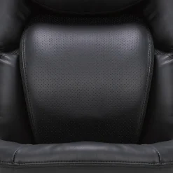 Office Chairs*Serta Back in Motion Bonded Leather Executive Chair, Smooth Black (43521OSS)