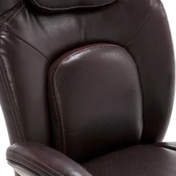 Office Chairs*Serta Back in Motion Bonded Leather Executive Office Chair, Frye Chocolate (44187)