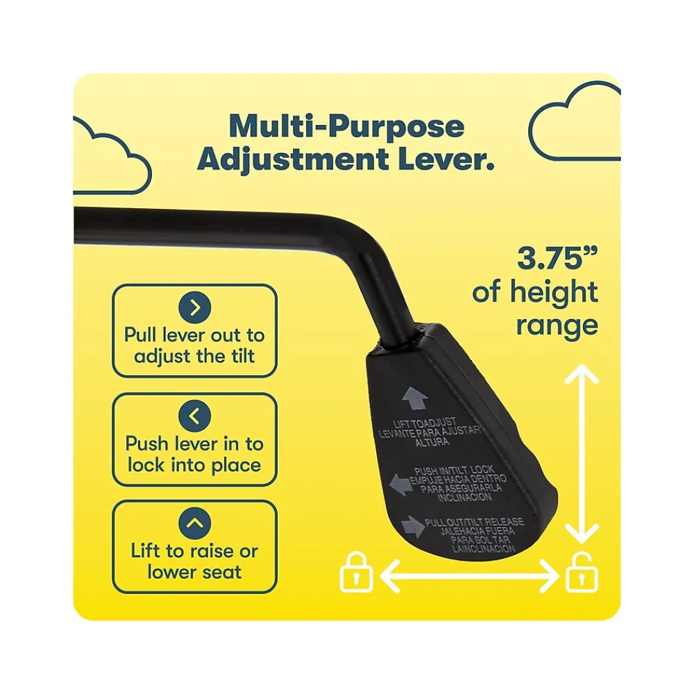 Ergonomic Chairs*Serta Garret Ergonomic Bonded Leather Swivel Executive Chair, (43520F) Space Gray