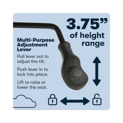 Ergonomic Chairs*Serta Hannah II Ergonomic Bonded Leather Swivel Executive Chair, (43672H) Cognac