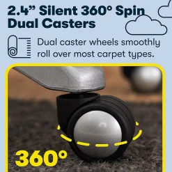 Office Chairs*Serta Works Bryce Ergonomic Bonded Leather Swivel Executive Chair, (43807B) Cream