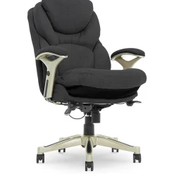 Ergonomic Chairs*Serta Works Ergonomic Fabric Swivel Executive Chair with Back in Motion Technology, (44186E) Dark Gray