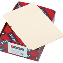 Index Cards*Smead ® Recycled Self-Tab Card Guides, Blank, 4" x 6", Manila, 100/Box (623)