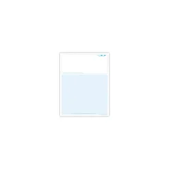 Business Forms*Medical Arts Press Solid Color Laser Statements, Style B, with Credit Card Information, Teal