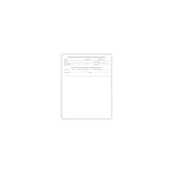 Business Forms*Medical Arts Press Solid Color Laser Statements, Style C, with Credit Card Information, Purple