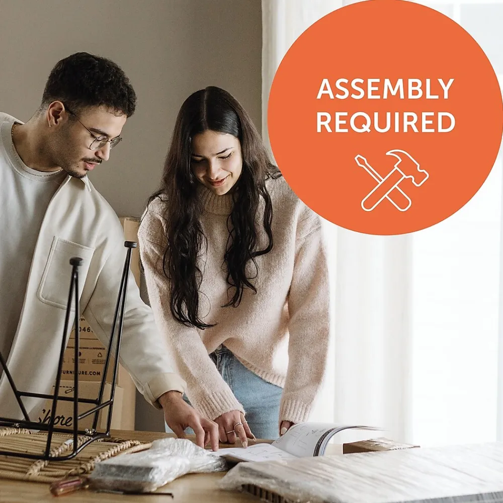 Computer Desks*South Shore Annexe 48"W Home Office Computer Desk, (9053070) Pure White