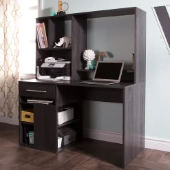 Computer Desks*South Shore Annexe 48"W Home Office Computer Desk, (9060070) Gray Oak
