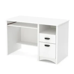 Computer Desks*South Shore Gascony 46"W Desk, (7360070) Pure White