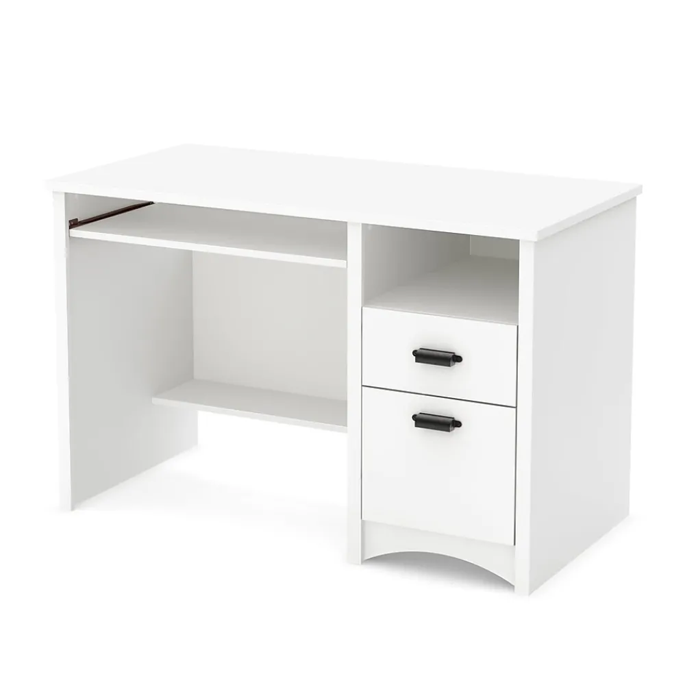 Computer Desks*South Shore Gascony 46"W Desk, (7360070) Pure White