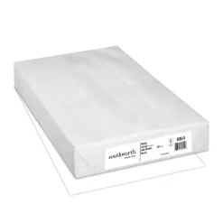 Resume Paper*Southworth 8.5" x 14" Business Paper, 20 lbs., White with Wove Finish, 500 Sheets/Ream (403E)