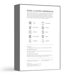 Resume Paper*Southworth 8.5" x 11" Business Paper, 20 Lbs., Wove, 500/Box (403CR)