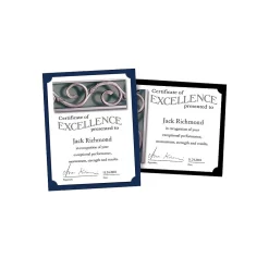 Awards & Certificates*Southworth Certificate Holders, 8.5" x 11", Black, 10/Pack (PF18)