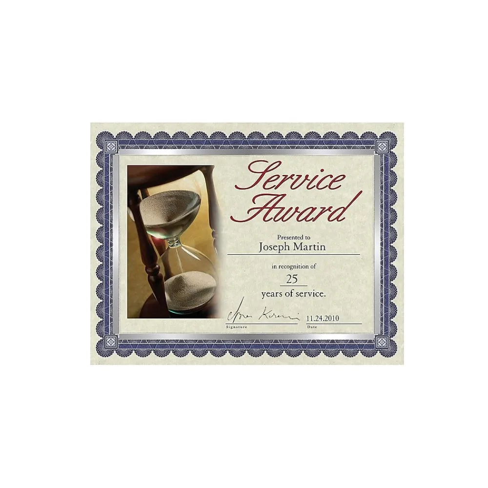 Awards & Certificates*Southworth Certificates, 8.5" x 11", Ivory, 15/Pack (CT1R)