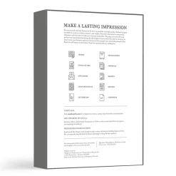 Resume Paper*Southworth Diamond White 8.5" x 11" Business Paper, 20 Lbs., Wove, 500/Box (31-220-10)