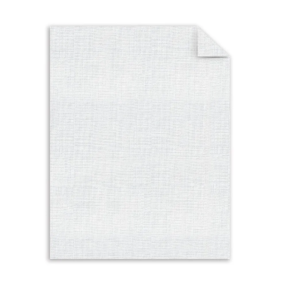 Card Stock*Southworth Metalo Linen Cardstock Paper, 70 Lbs., 8.5" x 11", White Pearl, 25 Sheets/Pack (91142)