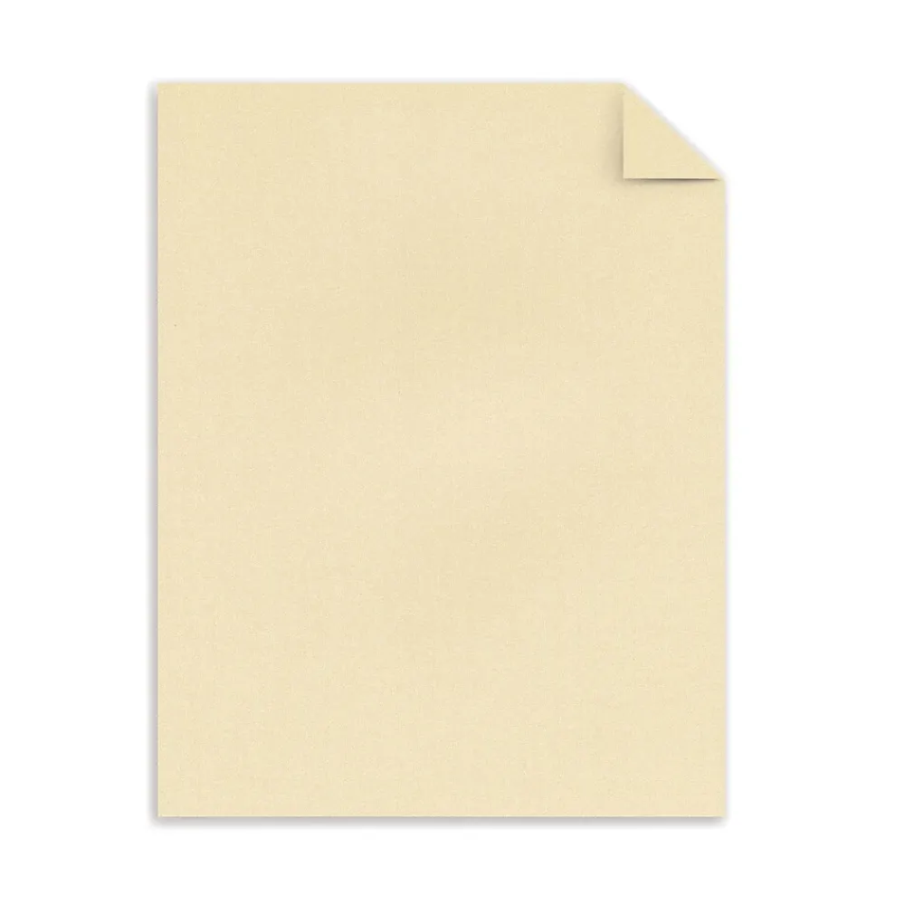 Multipurpose Paper*Southworth Metalo Paper, 8.5" x 11", 31 lb., Butter Cream, 50/Pack (P854L)