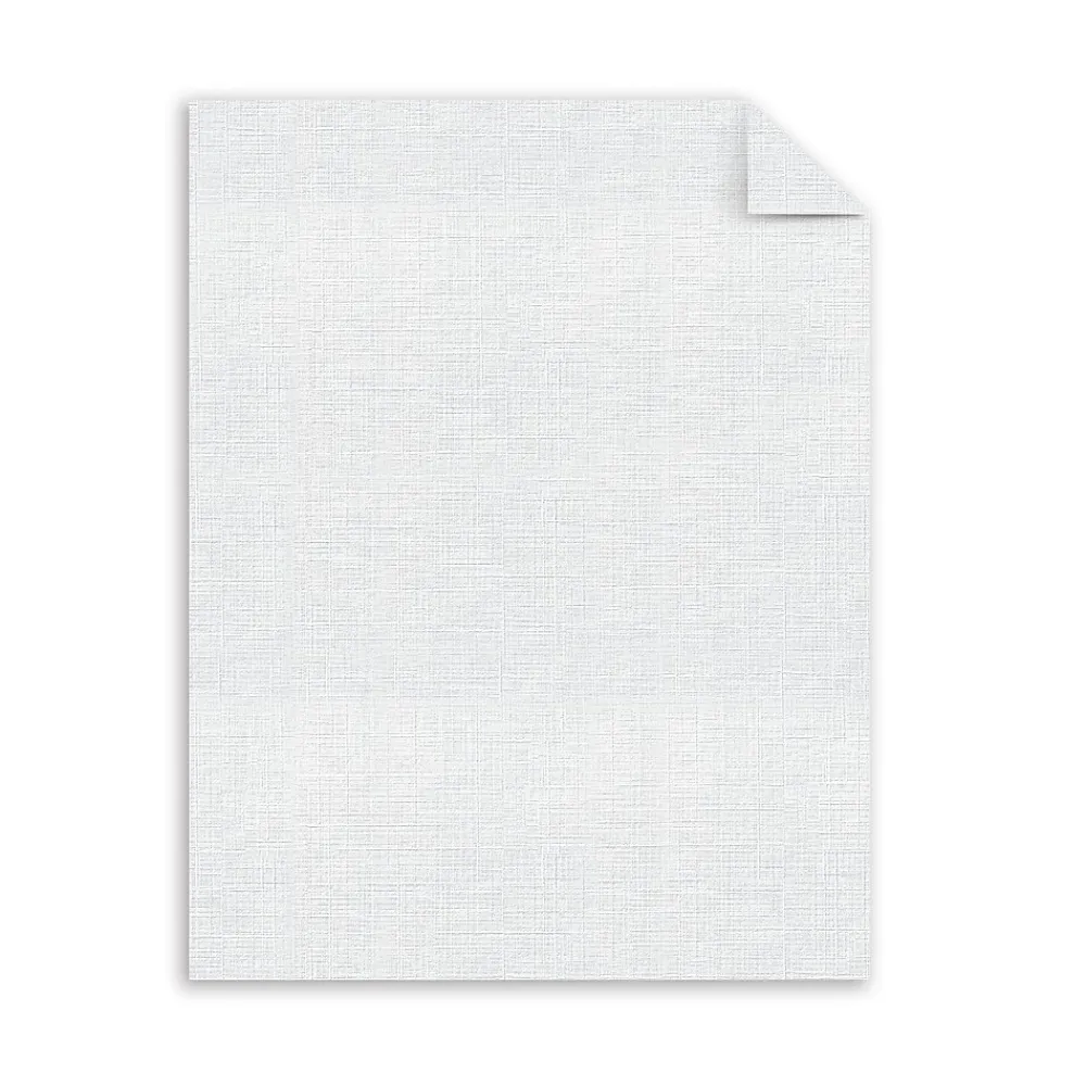 Resume Paper*Southworth 8.5"W x 11"L Cover Paper, 65 lbs., Linen Finish, 100/Box (Z550CK)