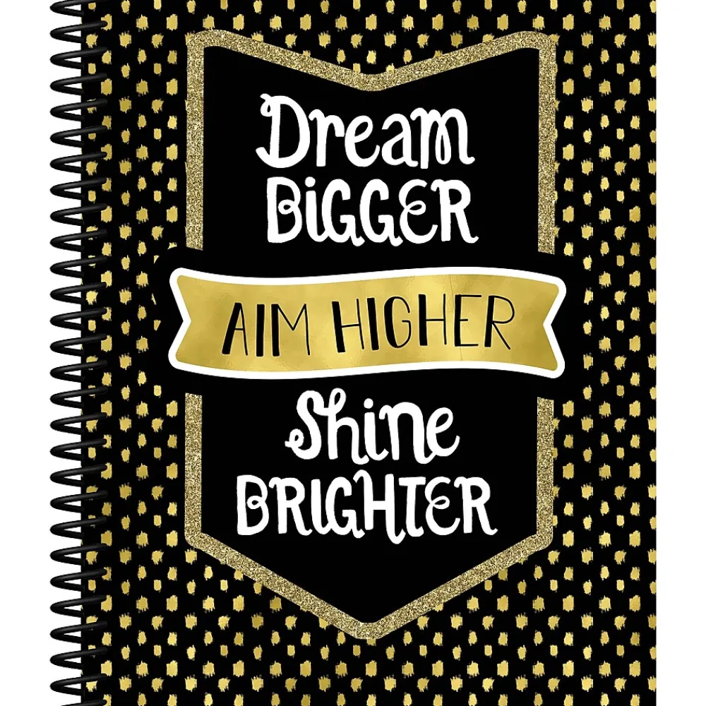 Grade Books*Carson-Dellosa Sparkle and Shine Teacher Planner Plan Book, Dream Bigger Aim Higher Shine Brighter, Paperback (105020)