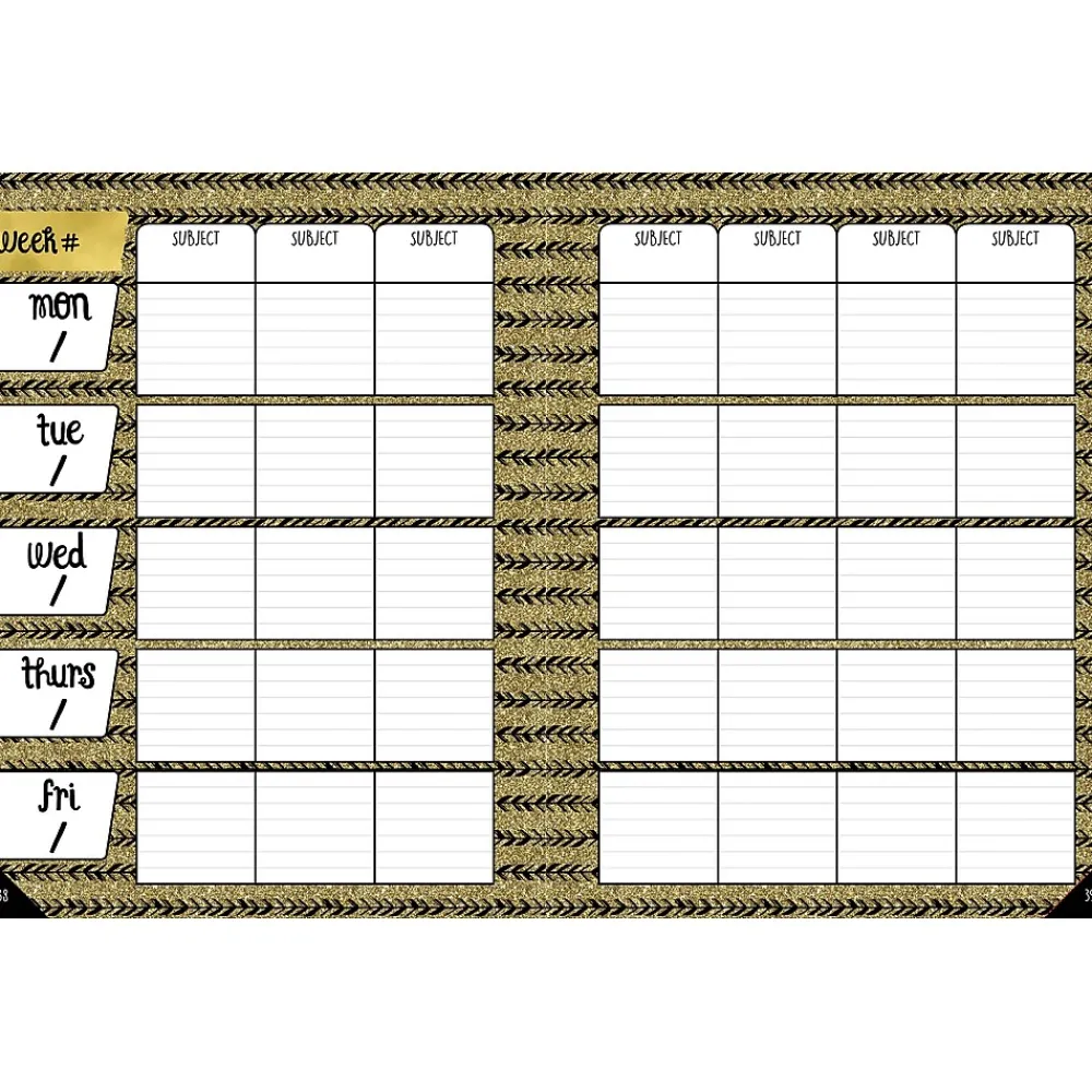 Grade Books*Carson-Dellosa Sparkle and Shine Teacher Planner Plan Book, Dream Bigger Aim Higher Shine Brighter, Paperback (105020)