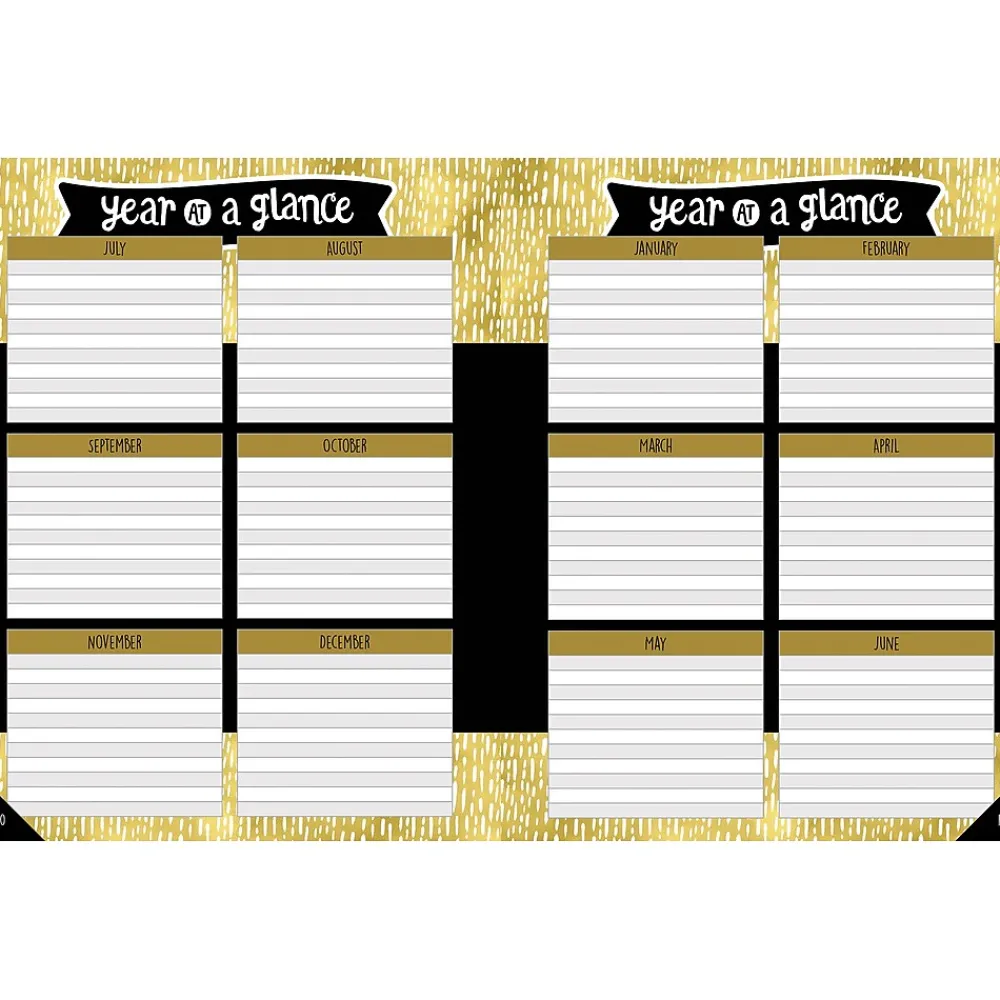 Grade Books*Carson-Dellosa Sparkle and Shine Teacher Planner Plan Book, Dream Bigger Aim Higher Shine Brighter, Paperback (105020)